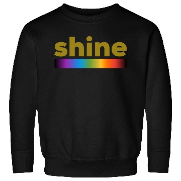 Discover Shine. Light spectrum line. Sweatshirts