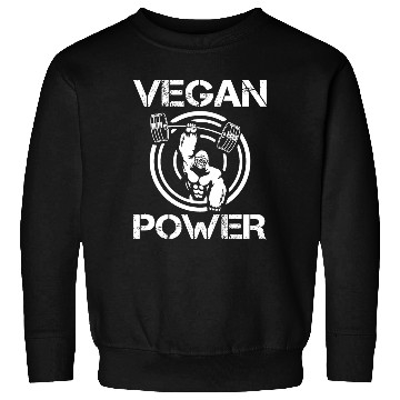 Discover Monkey Chimpanzee Vegan Power Gorilla Sweatshirts