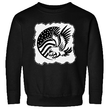 Discover Flying Eagle W Flag LIKE US ON FB #USAPatriotGrap Sweatshirts