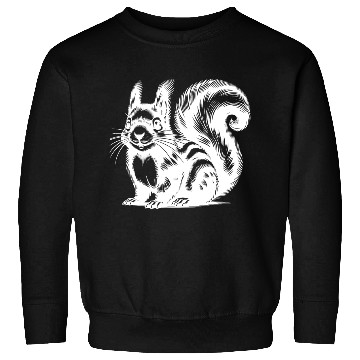 Discover Realistic Squirrel Tattoo Drawing Sweatshirts