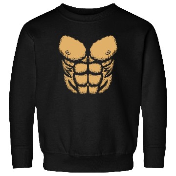 Discover Monkey Chimpanzee Muscular Body Ape Sweatshirts
