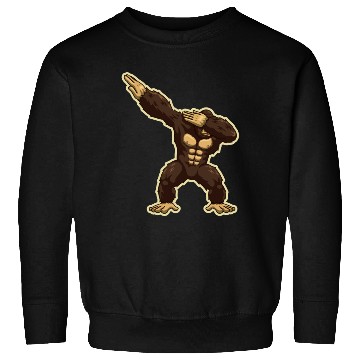 Discover Monkey Chimpanzee Gorilla Dabbing Ape Sweatshirts