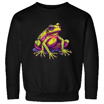 Discover Frog Neon Sweatshirts