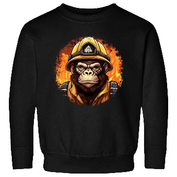 Discover Monkey Firefighter Sweatshirts