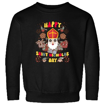 Discover Groovy Saint Nicholas Day logo Sweatshirts