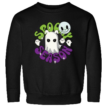 Discover Halloween Ghosts Spooky Season Sweatshirts