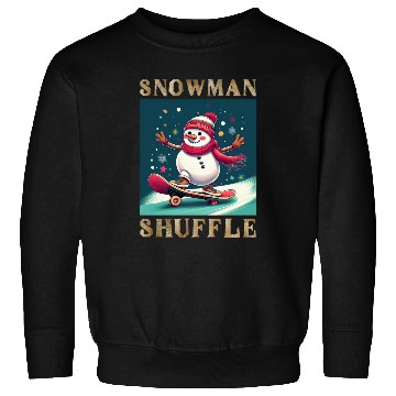 Discover Snowman Shuffle: The Coolest Winter Ride Sweatshirts