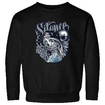 Discover silence Chicano Vintage Design Sweatshirts