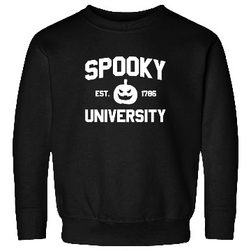 Discover Spooky University Established 1786 Pumpkin Uspooky Sweatshirts