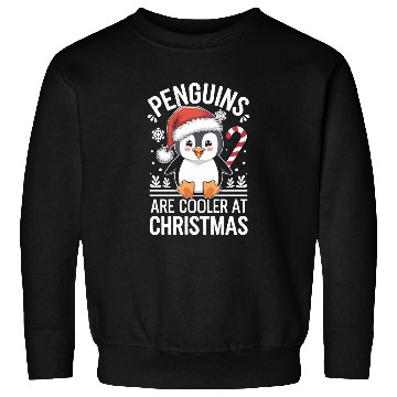 Discover Penguins Are Cooler At Christmas Sweatshirts