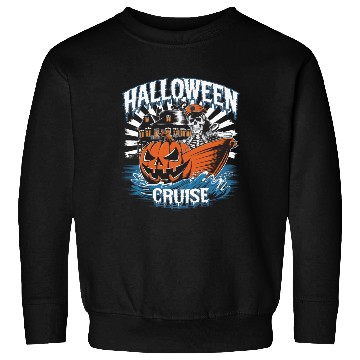 Discover Halloween Cruise skull Sweatshirts