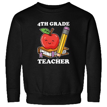Discover 4th Grade Teacher Back to School Sweatshirts