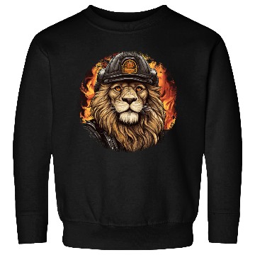 Discover Fireman lion Sweatshirts