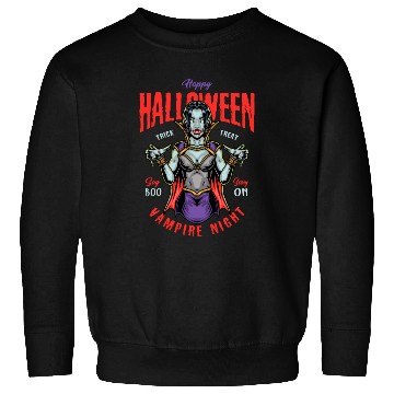 Discover Halloween Vampire Night Sweatshirts