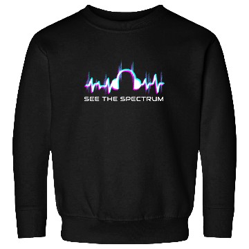 Discover See The Spectrum Radio Lovers Radio Sweatshirts