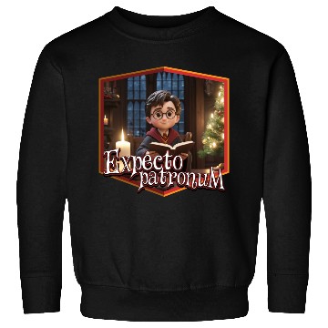Discover Magical christmas expecto patronum wizard Sweatshirts