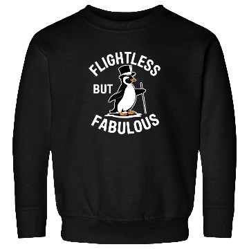 Discover Flightless But Fabulous Mindfulness Penguin Sweatshirts