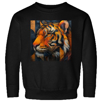 Discover Cubist Tiger Sweatshirts