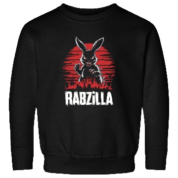Discover Rabzilla: Giant Monster Bunny Sweatshirts