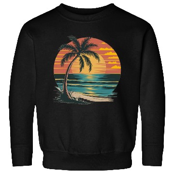 Discover Tropical Sunset Bliss Sweatshirts