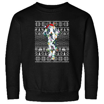 Discover Great Dane Dog Ugly Christmas Sweater Santa Hat Sweatshirts