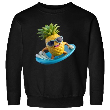 Discover Pineapple Surfer Sweatshirts
