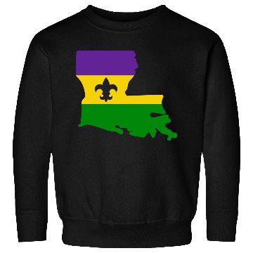 Discover Mardi Gras in the Boot Sweatshirts