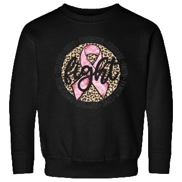 Discover Leopard Print Breast Cancer Sweatshirts