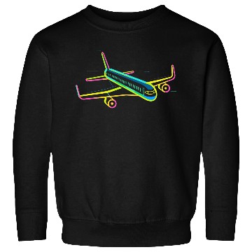 Discover Retro Airplane Graphic Sweatshirts