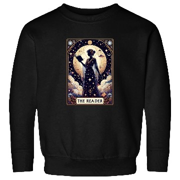 Discover The Reader Tarot Card Reading Book lovers Sweatshirts