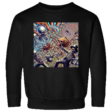 Discover Skeletons vs Zombies Sweatshirts