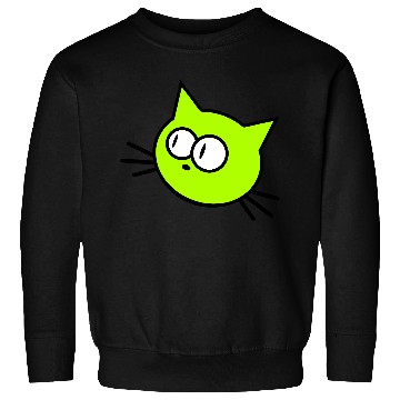 Discover Curious Cat Looks Confused Funny Cute Silly Face Sweatshirts