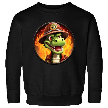 Discover Crocodile Firefighter Sweatshirts