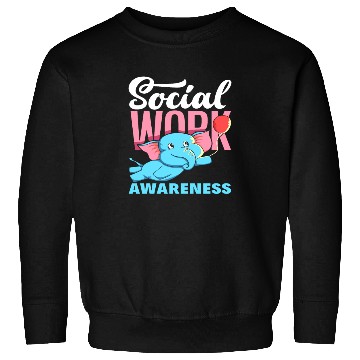 Discover Social Work Awareness With Elephant Sweatshirts