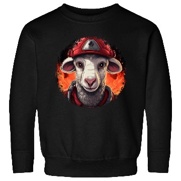 Discover Sheep Firefighter Sweatshirts