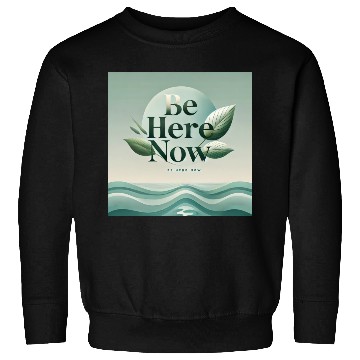 Discover "Be Here Now - Mindful Living" Sweatshirts