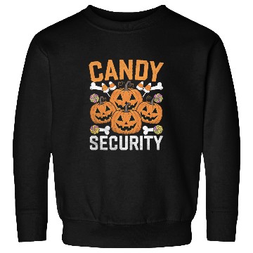 Discover Candy Security Halloween Design Sweatshirts