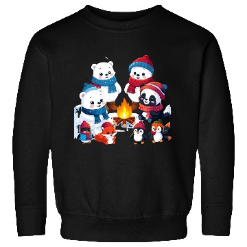 Discover Winter Wonderland Critters Sweatshirts