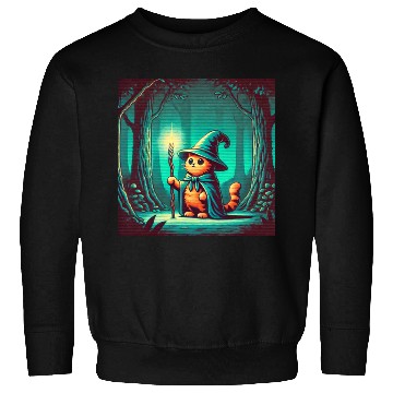Discover Wizard Cat Sweatshirts