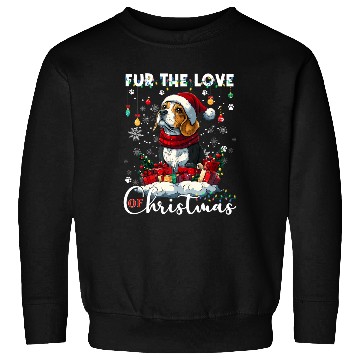 Discover Beagle Christmas Tree Lights Decorations Dog Lover Sweatshirts