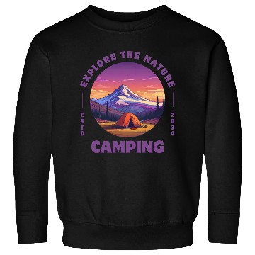 Discover Camping Adventure | Explore Nature Sweatshirts