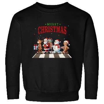 Discover Christmas Collection - Piano Crossing #2 Sweatshirts