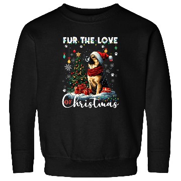 Discover German Shepherd Christmas Tree Decorations Dog Sweatshirts