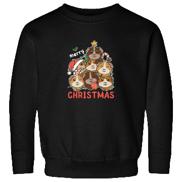 Discover Guinea Pig Christmas Tree Merry Christmas Sweatshirts