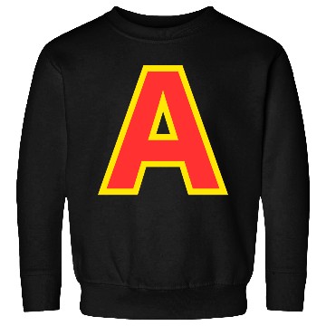 Discover Yellow A On Red For Alvin Costume Halloween Fancy Sweatshirts
