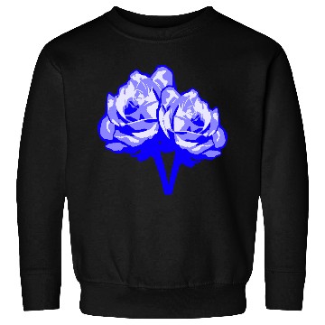 Discover Two Beautiful Rose Blossom Leaf 2 Roses Bouquet Sweatshirts