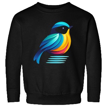 Discover Glory of Blue Tit Bird Sweatshirts