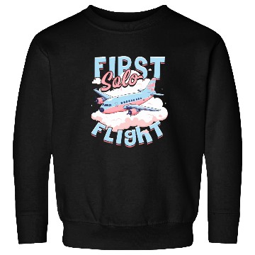 Discover First Solo Flight Pilot Sweatshirts