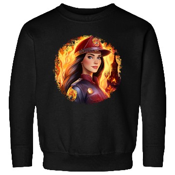 Discover Princesses Firefighter Sweatshirts