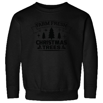 Discover Farm fresh Christmas trees Sweatshirts
